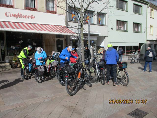 Start zur Rheintal Tour nach Kehl
