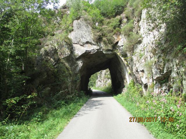 Auf dem Murgtal Radweg nähe Forbach