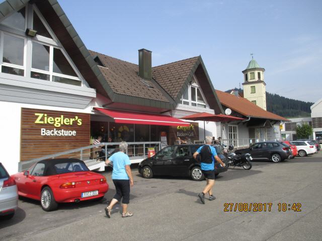 Café in Baiersbronn (Pause)